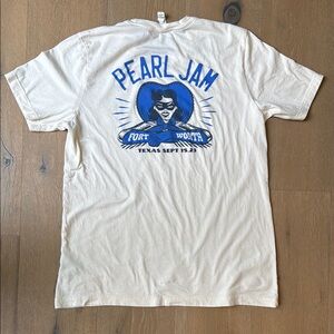 Pearl Jam Ft Worth Concert Tee, Size L